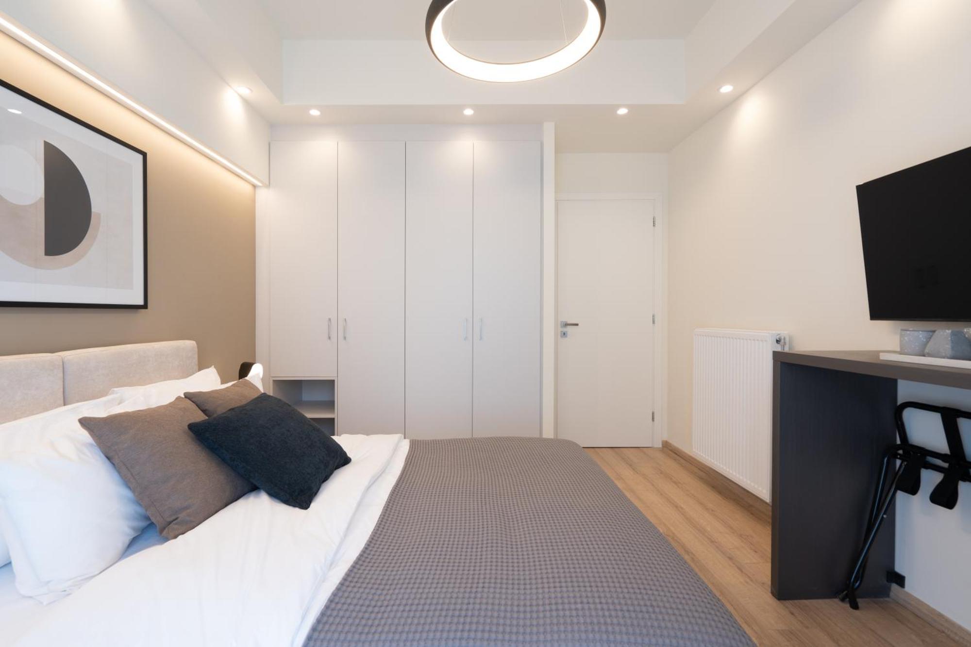 אתונה Newly Renovated 2 Bedroom Apartment, 5Min To Metro מראה חיצוני תמונה